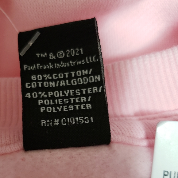 NWT Paul Frank crew neck sweatshirt - Picture 8 of 10